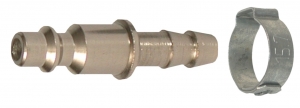 Raccord rapide ISO mâle pour tuyau Ø8 x12mm
